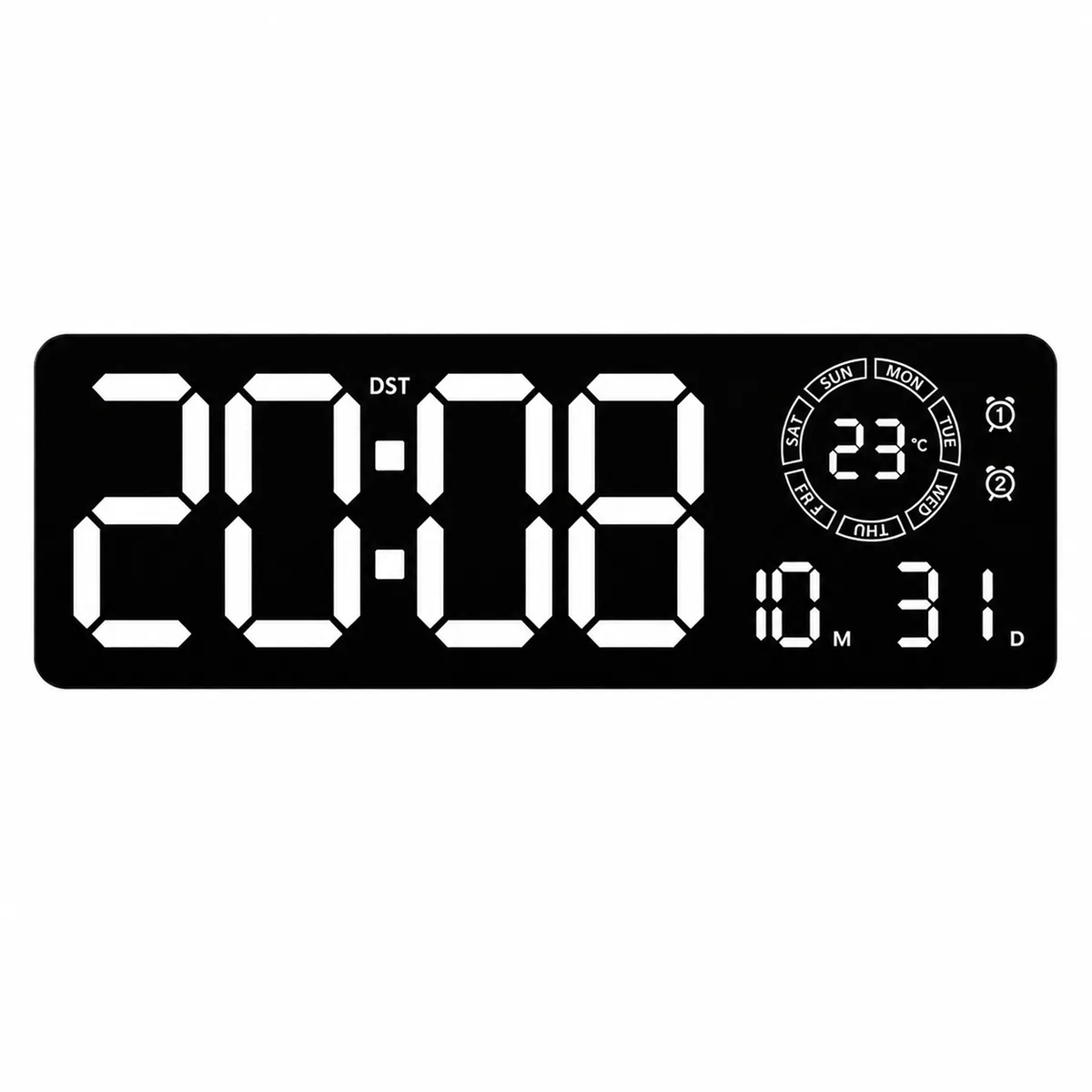 VisionTime LED ওয়াল ঘড়ি