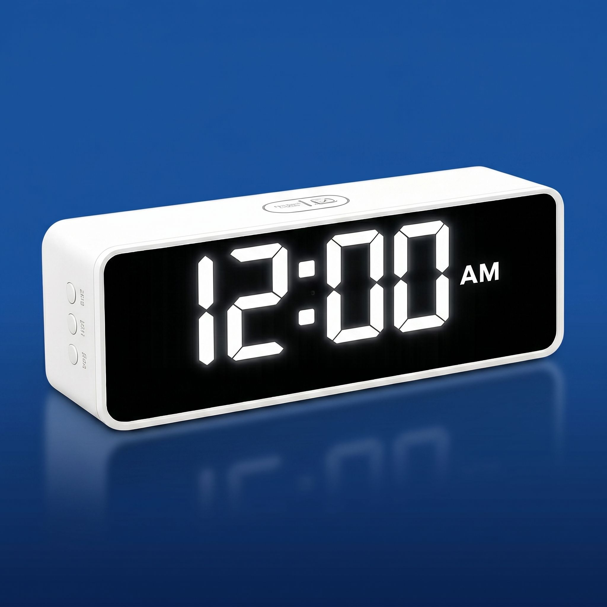 প্রিমিয়াম টেবিল ঘড়ি (White)