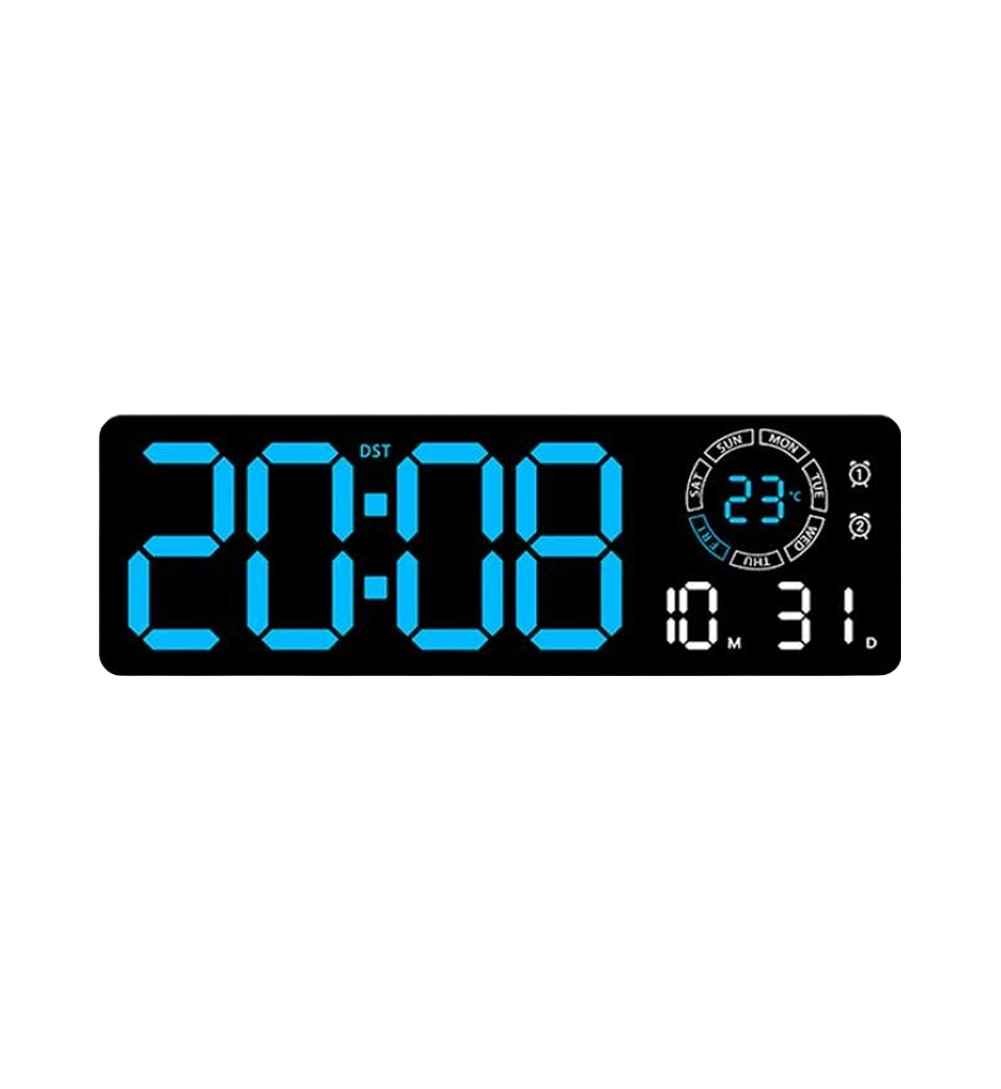 VisionTime LED ওয়াল ঘড়ি
