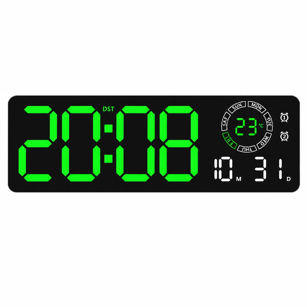 VisionTime LED ওয়াল ঘড়ি